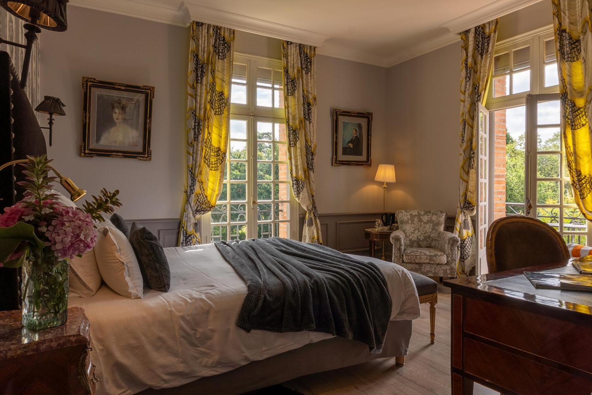 Castel Bois Marie, Maison D'Hotes Montauban Zewnętrze zdjęcie A bedroom at the hotel
