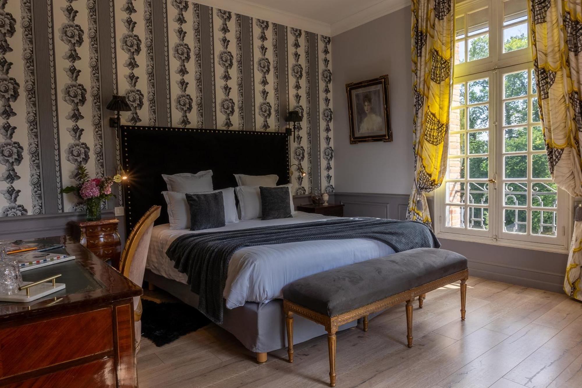 Castel Bois Marie, Maison D'Hotes Montauban Zewnętrze zdjęcie A bedroom at the hotel
